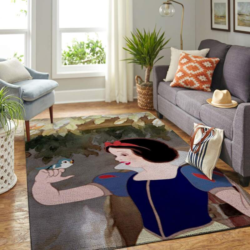 Amazon Snow White Princess And Seven Dwarfs Living Room Area Rug