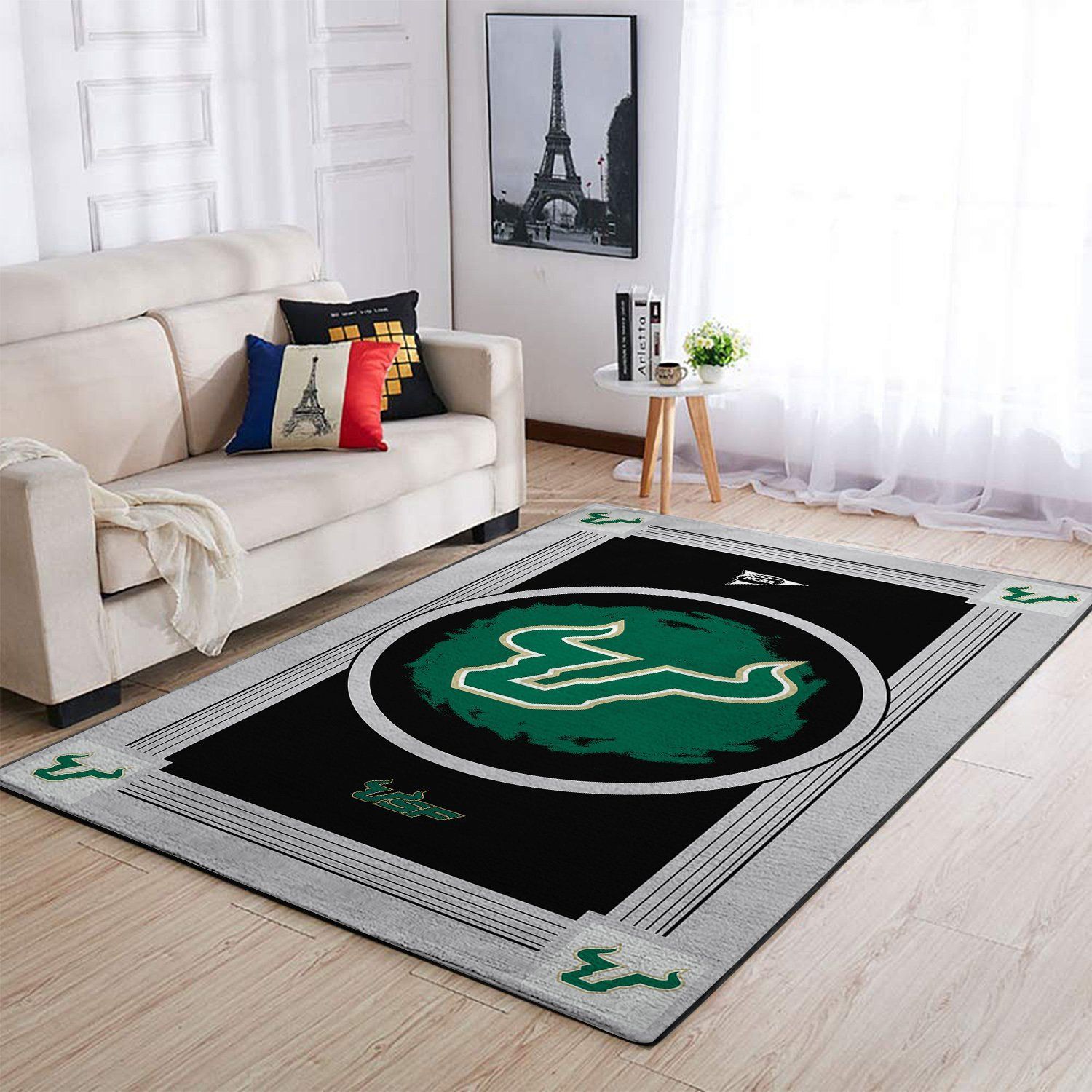 Amazon South Florida Bulls Living Room Area Rug