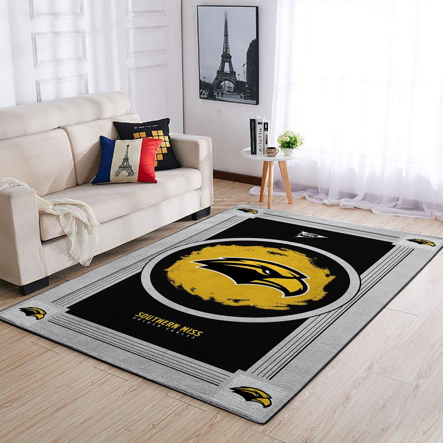 Amazon Southern Miss Golden Eagles Living Room Area Rug