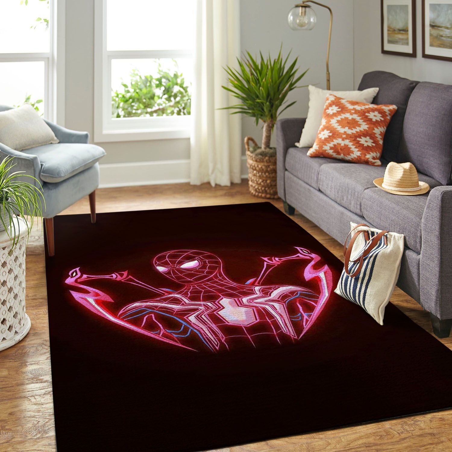 Amazon Spider Man Living Room Area Rug