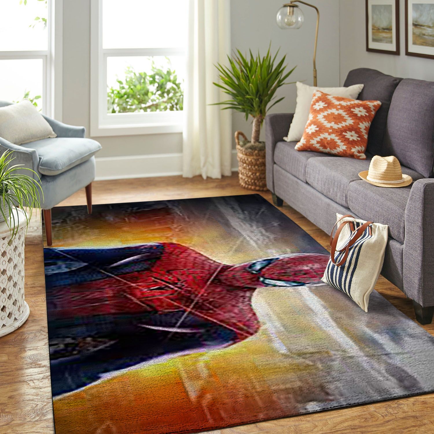 Amazon Spiderman Living Room Area Rug