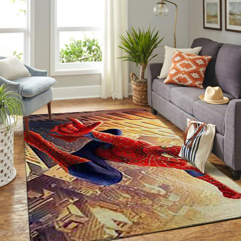 Amazon Spiderman Living Room Area Rug