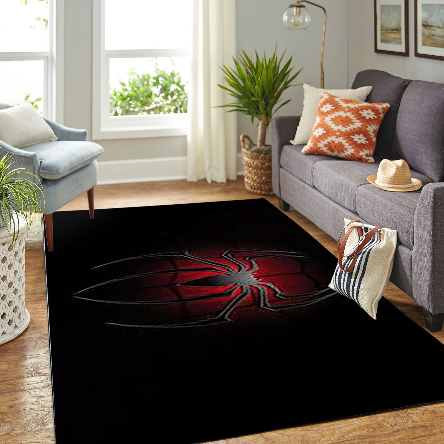 Amazon Spiderman Living Room Area Rug