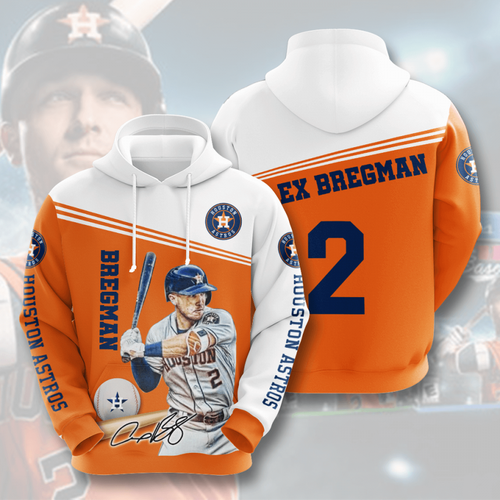 Amazon Sports Team Alex Bregman Houston Astros Hoodie 3D