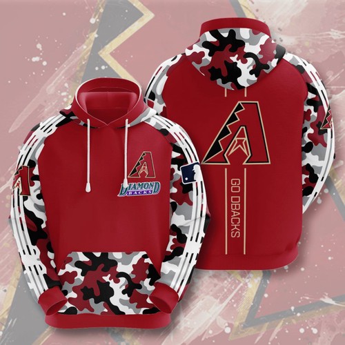 Amazon Sports Team Arizona Diamondbacks Hoodie 3D