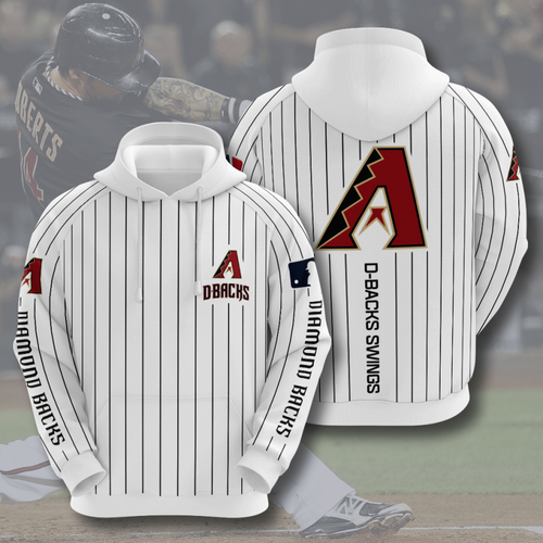 Amazon Sports Team Arizona Diamondbacks Hoodie 3D