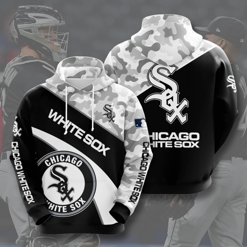 Amazon Sports Team Baby Yoda Chicago White Sox Hoodie 3D