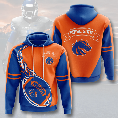 Amazon Sports Team Boise State Broncos Hoodie 3D