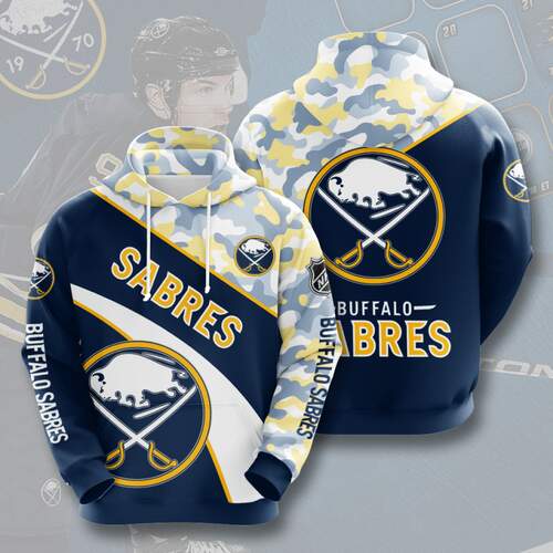 Amazon Sports Team Buffalo Sabres Hoodie 3D