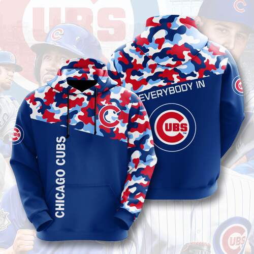 Amazon Sports Team Chicago Cubs Hoodie 3D