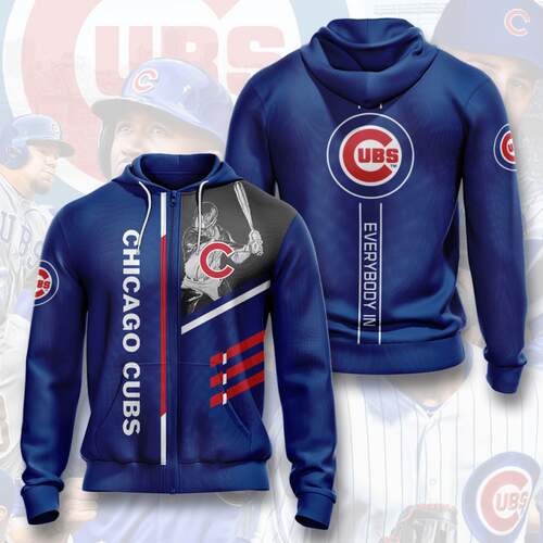 Amazon Sports Team Chicago Cubs Hoodie 3D