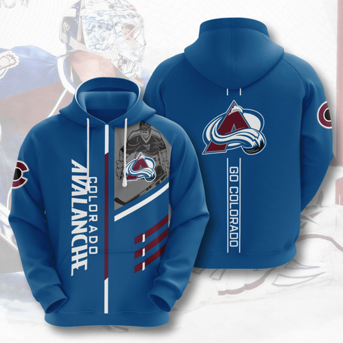Amazon Sports Team Colorado Avalanche Hoodie 3D