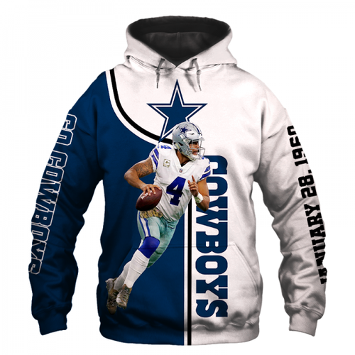 Amazon Sports Team Dallas Cowboys Nfl Hoodie 3D