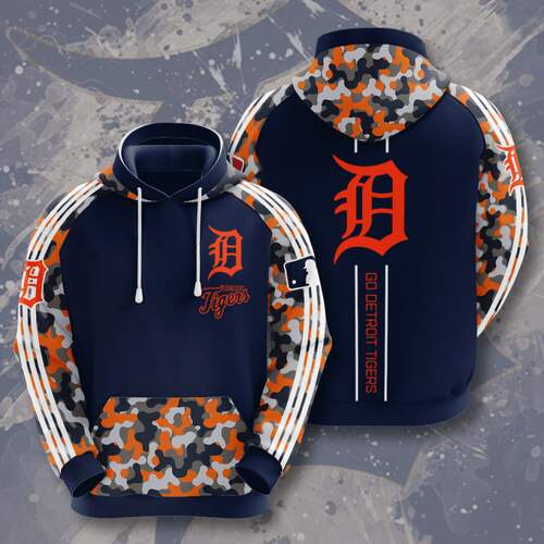 Amazon Sports Team Detroit Tigers Hoodie 3D