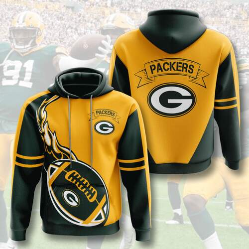 Amazon Sports Team Green Bay Packers Hoodie 3D