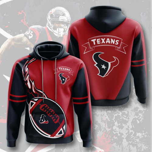Amazon Sports Team Houston Texans Hoodie 3D
