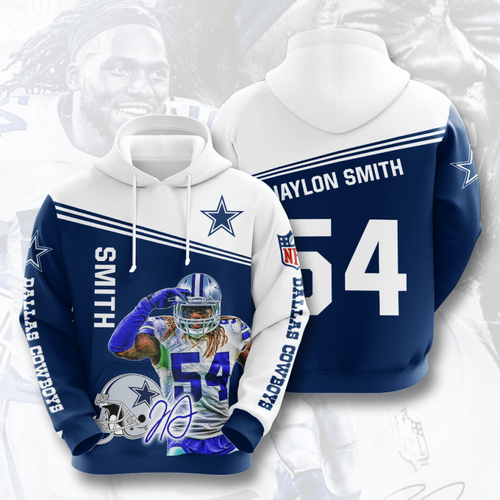 Amazon Sports Team Jaylon Smith Dallas Cowboys Hoodie 3D