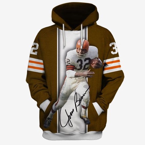 Amazon Sports Team Jim Brow Signature Jersey Hoodie 3D