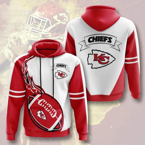 Amazon Sports Team Kansas City Chiefs Nfl Hoodie 3D