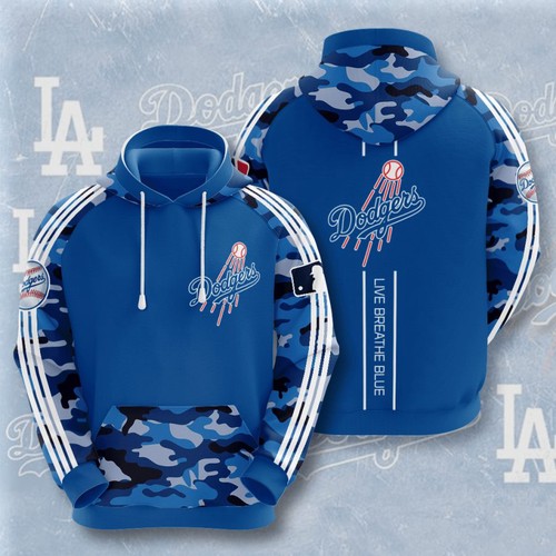 Amazon Sports Team Los Angeles Dodgers Hoodie 3D