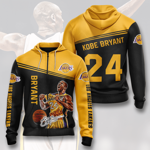 Amazon Sports Team Los Angeles Lakers Kobe Bryant Hoodie 3D