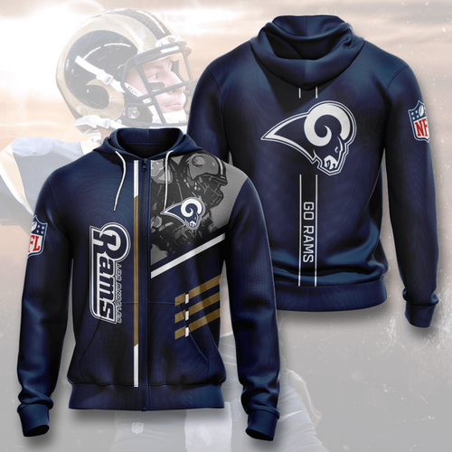 Amazon Sports Team Los Angeles Rams Go Hoodie 3D