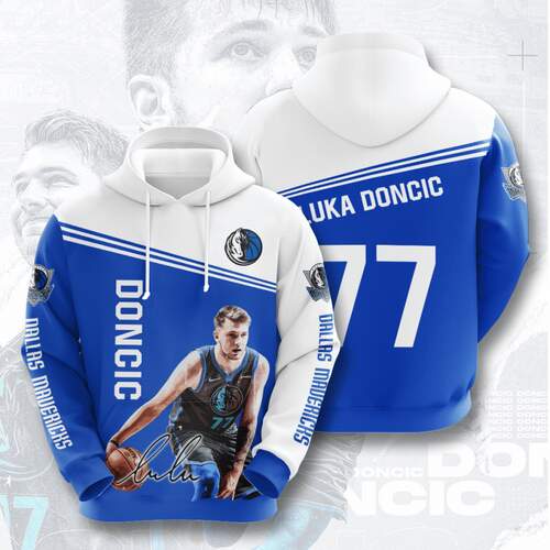 Amazon Sports Team Luka Doncic Dallas Mavericks Hoodie 3D