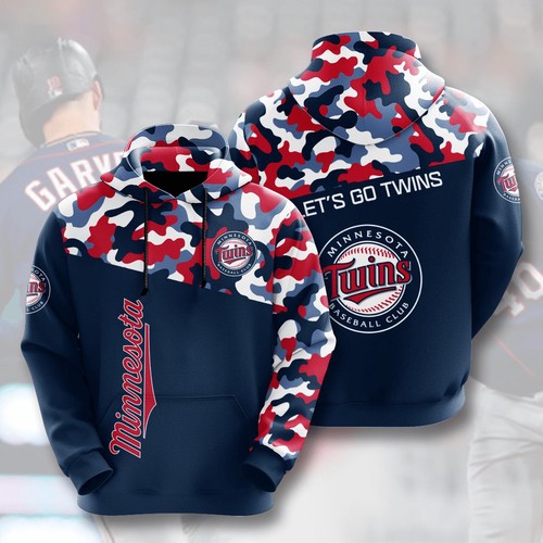 Amazon Sports Team Minnesota Twins Hoodie 3D