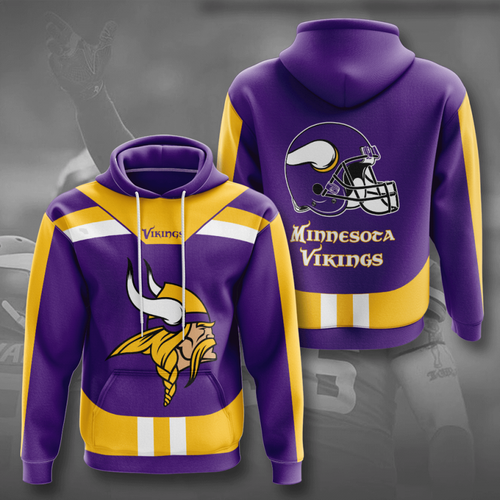 Amazon Sports Team Minnesota Vikings Hoodie 3D