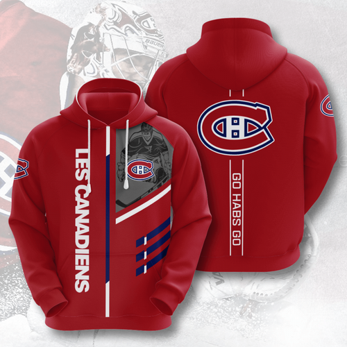 Amazon Sports Team Montreal Canadiens Hoodie 3D