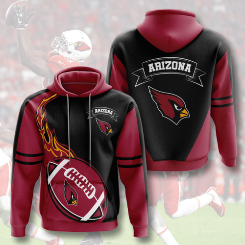 Amazon Sports Team Nfl Arizona Cardinals Hoodie 3D