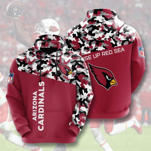Amazon Sports Team Nfl Arizona Cardinals Hoodie 3D