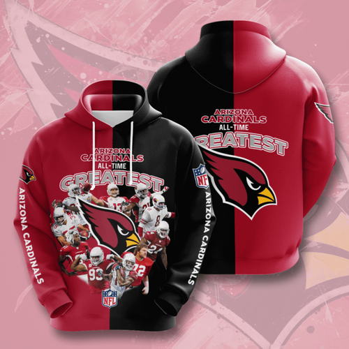 Amazon Sports Team Nfl Arizona Cardinals Hoodie 3D