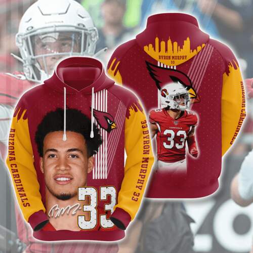 Amazon Sports Team Nfl Arizona Cardinals Hoodie 3D