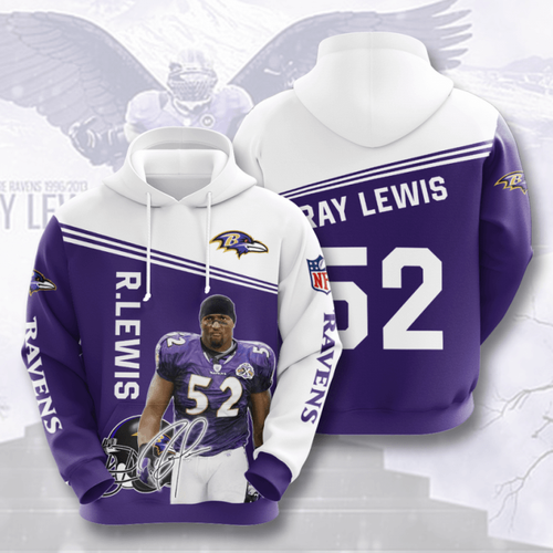 Amazon Sports Team Nfl Baltimore Ravens Hoodie 3D