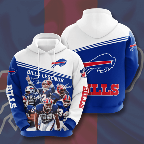 Amazon Sports Team Nfl Buffalo Bills Hoodie 3D