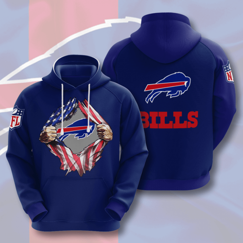 Amazon Sports Team Nfl Buffalo Bills Hoodie 3D