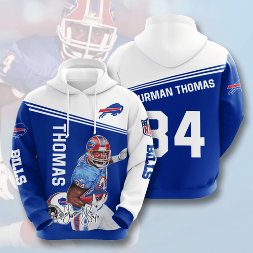 Amazon Sports Team Nfl Buffalo Bills Hoodie 3D