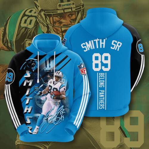 Amazon Sports Team Nfl Carolina Panthers Hoodie 3D