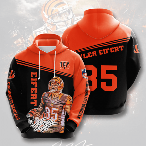Amazon Sports Team Nfl Cincinnati Bengals Hoodie 3D