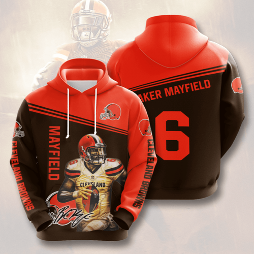 Amazon Sports Team Nfl Cleveland Browns Hoodie 3D