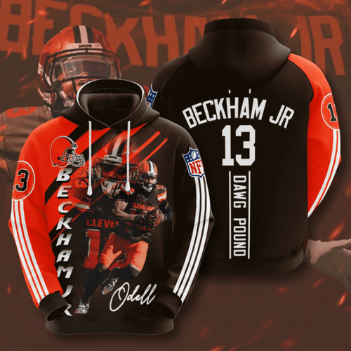 Amazon Sports Team Nfl Cleveland Browns Hoodie 3D