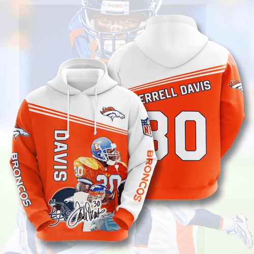 Amazon Sports Team Nfl Denver Broncos Hoodie 3D
