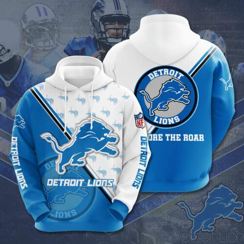 Amazon Sports Team Nfl Detroit Lions Hoodie 3D