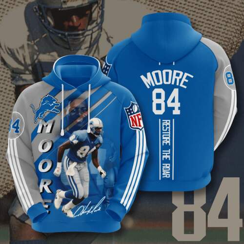 Amazon Sports Team Nfl Detroit Lions Hoodie 3D