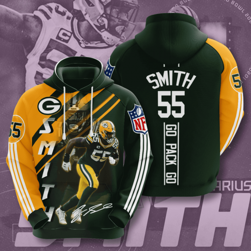 Amazon Sports Team Nfl Green Bay Packers Hoodie 3D