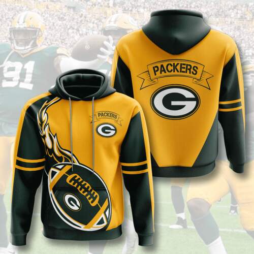 Amazon Sports Team Nfl Green Bay Packers Hoodie 3D