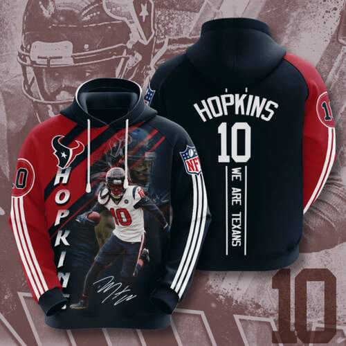 Amazon Sports Team Nfl Houston Texans Hoodie 3D