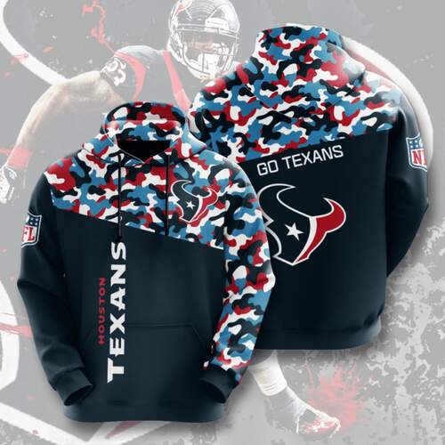 Amazon Sports Team Nfl Houston Texans Hoodie 3D