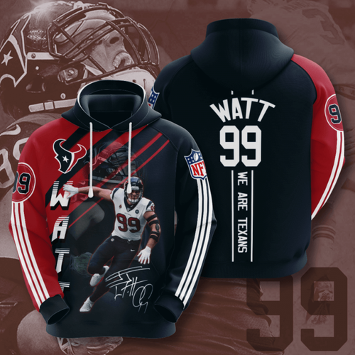 Amazon Sports Team Nfl Houston Texans Hoodie 3D